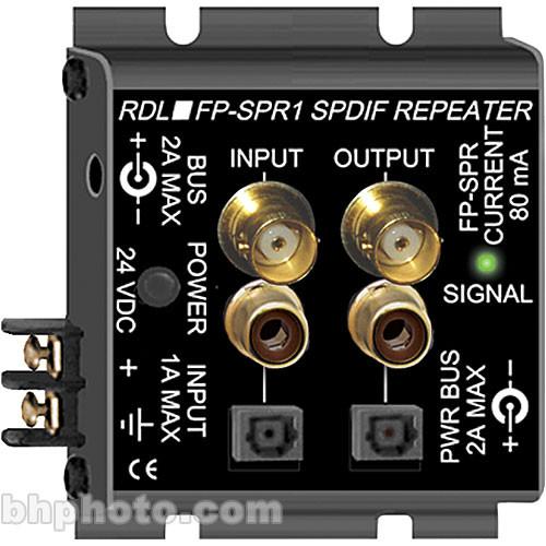 RDL FP-SPR1 SPDIF Repeater & Amplifier FP-SPR1, RDL, FP-SPR1, SPDIF, Repeater, Amplifier, FP-SPR1,