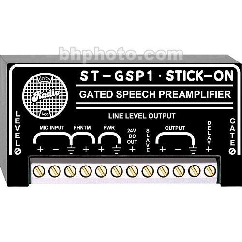 RDL ST-GSP1 Gated Speech Microphone Preamplifier ST-GSP1, RDL, ST-GSP1, Gated, Speech, Microphone, Preamplifier, ST-GSP1,