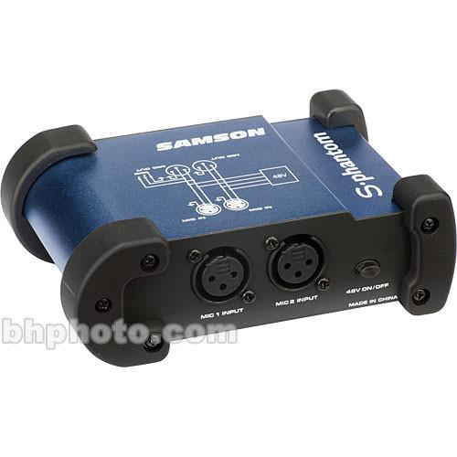 Samson S-Phantom 2 Channel 48V Phantom Power SASPHANT, Samson, S-Phantom, 2, Channel, 48V, Phantom, Power, SASPHANT,