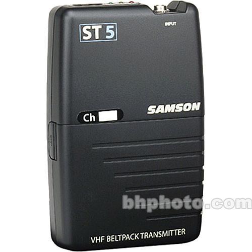 Samson  ST5 Bodypack Transmitter SW05T00 - 2, Samson, ST5, Bodypack, Transmitter, SW05T00, 2, Video