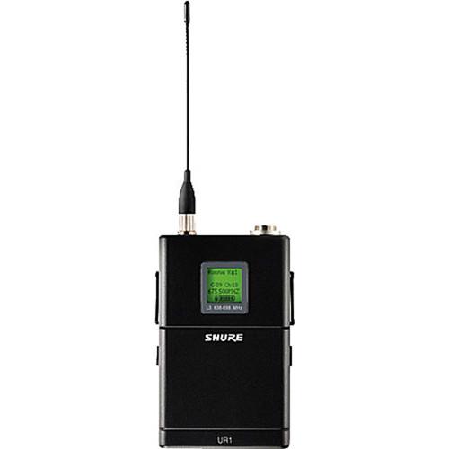 Shure UR1 Body-Pack Transmitter (G1 / 470-530MHz) UR1-G1, Shure, UR1, Body-Pack, Transmitter, G1, /, 470-530MHz, UR1-G1,