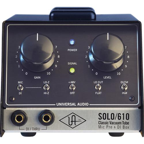 Universal Audio SOLO/610 Microphone Preamplifier SOLO/610, Universal, Audio, SOLO/610, Microphone, Preamplifier, SOLO/610,