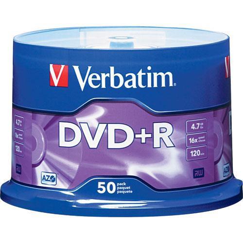 Verbatim  DVD R 4.7GB 16x Disc (50) 95037
