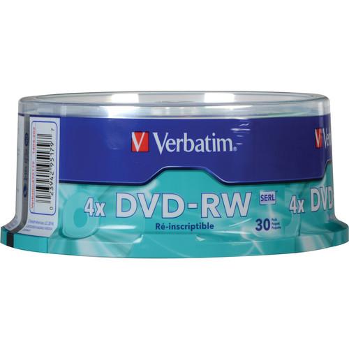 Verbatim  DVD-RW 4.7GB, 4x Recordable Disc 95179, Verbatim, DVD-RW, 4.7GB, 4x, Recordable, Disc, 95179, Video