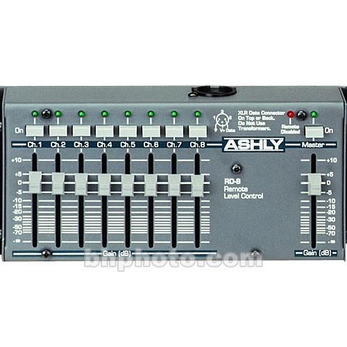 Ashly RD-8C - 8-Channel Desktop Remote for VCM-88C RD-8C