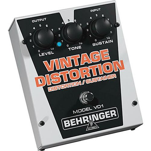 Behringer  VD1 Vintage Distortion Pedal VD1, Behringer, VD1, Vintage, Distortion, Pedal, VD1, Video