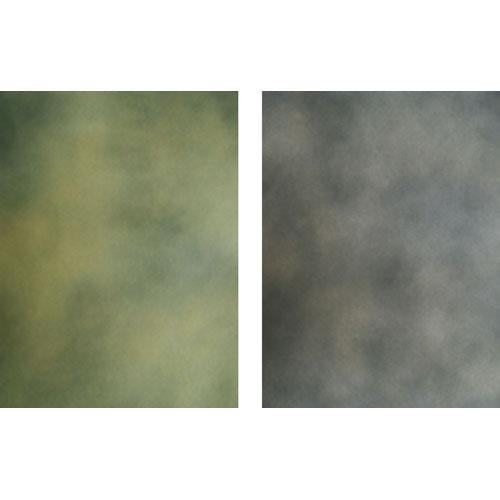 Botero 809 Double Sided Muslin Background, 10x24' - Greenish