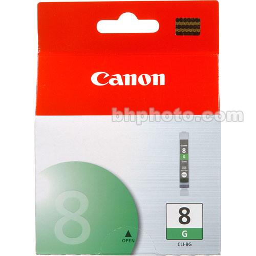 Canon  CLI-8 Green Ink Cartridge 0627B002, Canon, CLI-8, Green, Ink, Cartridge, 0627B002, Video