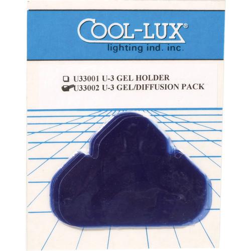 Cool-Lux U3-3002 Daylight Gel and Diffusion Filter Kit 945350, Cool-Lux, U3-3002, Daylight, Gel, Diffusion, Filter, Kit, 945350