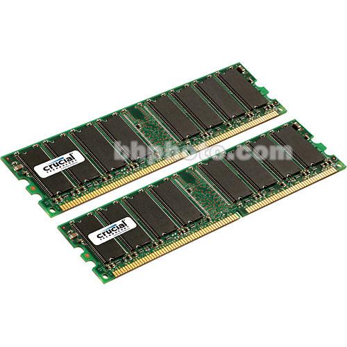 Crucial 2GB (2x1GB) DIMM Desktop Memory Upgrade CT2KIT12864Z335, Crucial, 2GB, 2x1GB, DIMM, Desktop, Memory, Upgrade, CT2KIT12864Z335