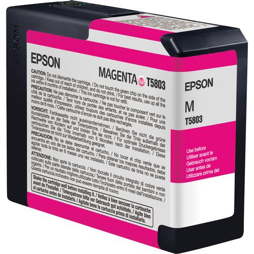 Epson UltraChrome K3 Magenta Ink Cartridge (80 ml) T580300