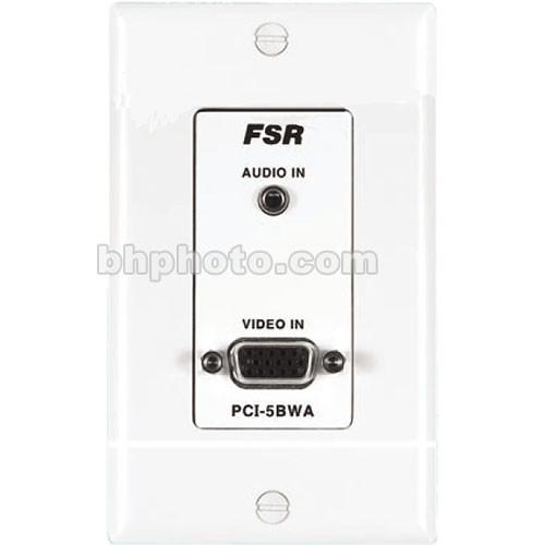 FSR PCI-5BWPAWHT Wall Plate Interface PCI-5BWPA-WHT