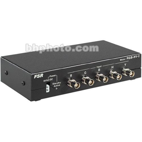 FSR RGB-HV-2 1x2 RGBHV Distribution Amplifier RGB-HV2