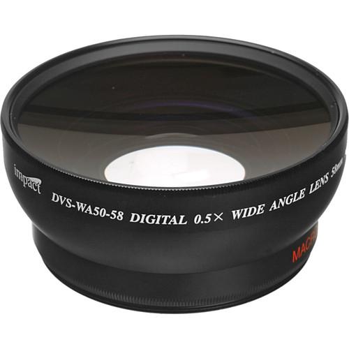 Impact DVP-WA50-58 58mm .5x Hi-Grade Wide Lens DVP-WA50-58, Impact, DVP-WA50-58, 58mm, .5x, Hi-Grade, Wide, Lens, DVP-WA50-58,