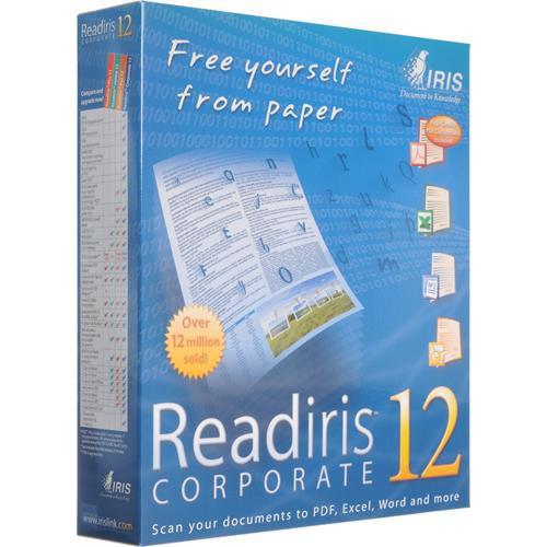 IRIS Readiris Pro 12 Corporate Software for PC RIPC12CE, IRIS, Readiris, Pro, 12, Corporate, Software, PC, RIPC12CE,