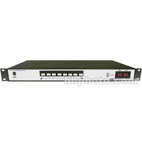 Link Electronics PAF-820 Audio Follow Switcher, 8x1, PAF-820