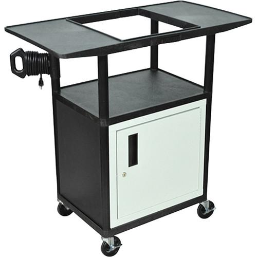 Luxor OHT40C Overhead Projector Table w/ Cabinet OHT40C-B, Luxor, OHT40C, Overhead, Projector, Table, w/, Cabinet, OHT40C-B,