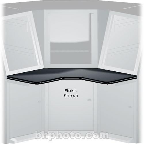 Middle Atlantic Console Work Surface Left (Black) WS390-S18-GBL