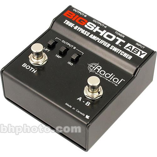 Radial Engineering Bigshot ABY True Bypass Switcher R800 7200