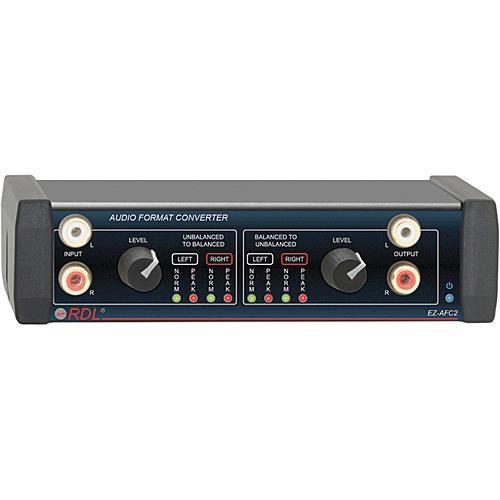 RDL EZ-AFC2 Stereo Audio Format Converter EZ-AFC2, RDL, EZ-AFC2, Stereo, Audio, Format, Converter, EZ-AFC2,