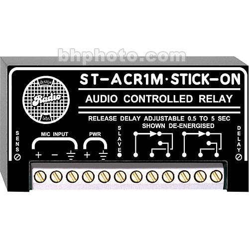 RDL ST-ACR1M - Mic-Level Audio Controlled Relay ST-ACR1M, RDL, ST-ACR1M, Mic-Level, Audio, Controlled, Relay, ST-ACR1M,