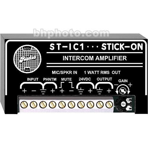 RDL  ST-IC1 Stick-On Intercom Amplifier ST-IC1, RDL, ST-IC1, Stick-On, Intercom, Amplifier, ST-IC1, Video