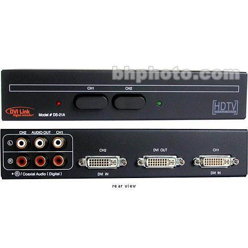RTcom USA  DS-21A DVI with Audio Switcher DS-21A