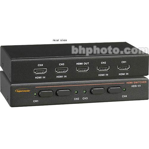 RTcom USA  HDS-41 HDMI Switcher HDS-41