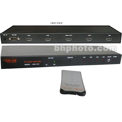 RTcom USA  HDS-41R HDMI Switcher HDS-41R