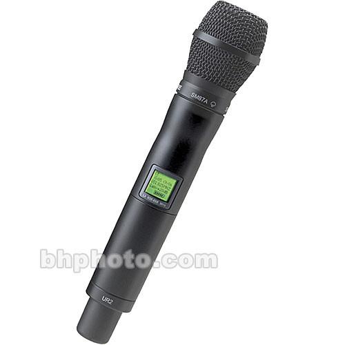 Shure UR2 Handheld Wireless Microphone Transmitter UR2/SM87-J5, Shure, UR2, Handheld, Wireless, Microphone, Transmitter, UR2/SM87-J5