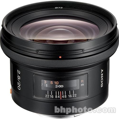 Sony  20mm f/2.8 Wide Angle Prime Lens SAL20F28