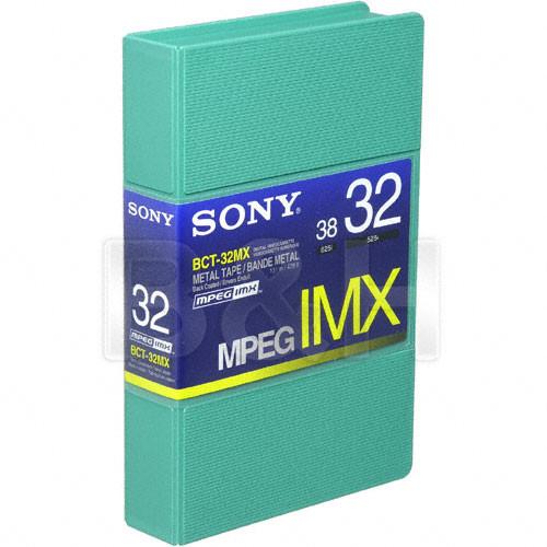 Sony BCT32MX MPEG IMX Video Cassette, Small BCT32MX