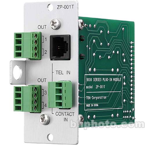 Toa Electronics ZP-001T - Telephone Zone Paging Module ZP-001T