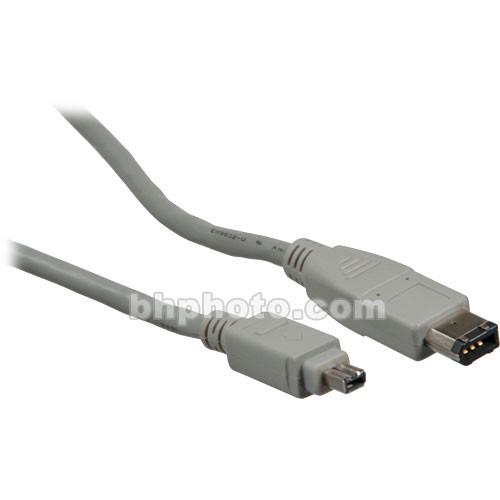VITEC FireWire 6-pin to 4-pin DV Cable - 3' CBLA013901, VITEC, FireWire, 6-pin, to, 4-pin, DV, Cable, 3', CBLA013901,
