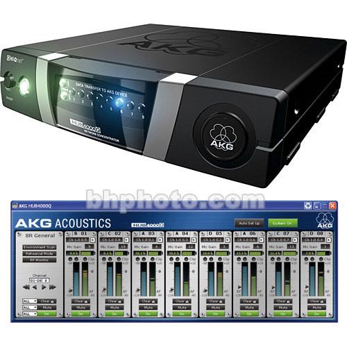 AKG HUB 4000Q HiQNet Compatible Computer Interface 2999 Z 00120