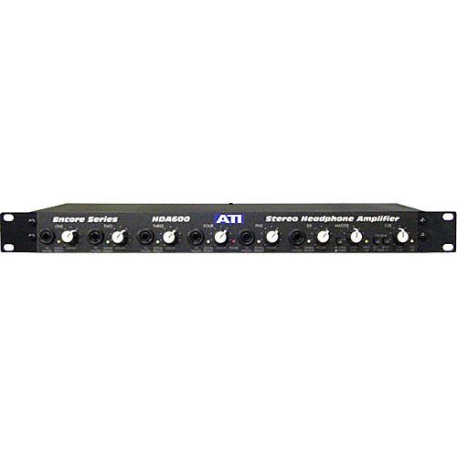 ATI Audio Inc 6 Output Stereo Headphone Amp HDA600