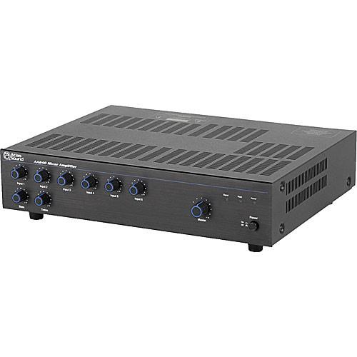 Atlas Sound AA240 - 240W Six-Input Mixer/Amplifier AA240