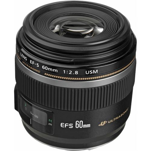 Canon  EF-S 60mm f/2.8 Macro USM Lens 0284B002