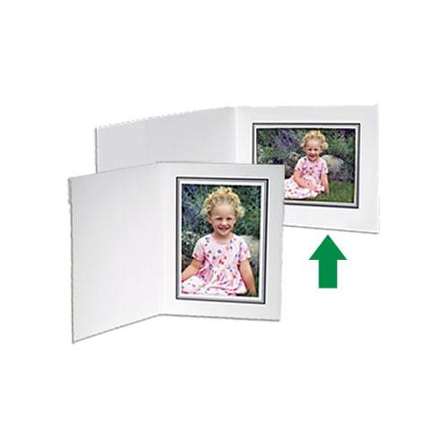 Collector's Gallery White Conventional Portrait Folder PF5210-75