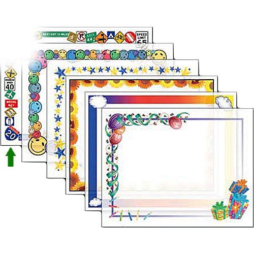 Dry Lam Pizzazz Decorative Laminating Pouches - Road D9F205