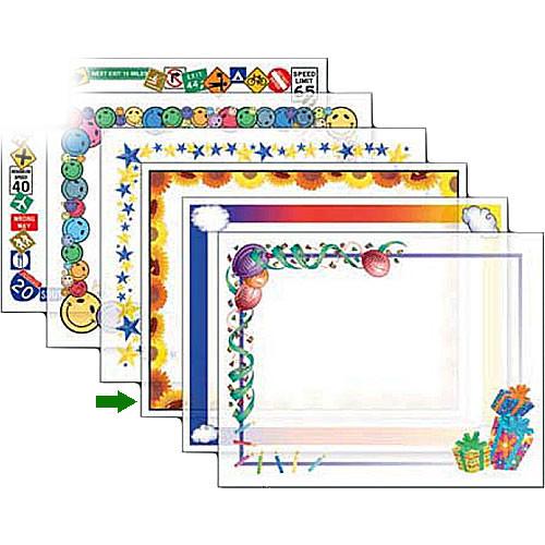 Dry Lam Pizzazz Decorative Laminating Pouches - Sun D9F206, Dry, Lam, Pizzazz, Decorative, Laminating, Pouches, Sun, D9F206,