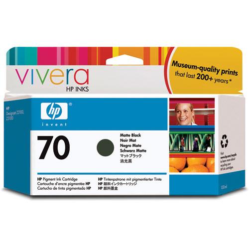 HP  70 Matte Black Ink Cartridge (130 ml) C9448A, HP, 70, Matte, Black, Ink, Cartridge, 130, ml, C9448A, Video