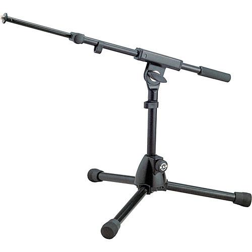 K&M 25950 Low Level Microphone Stand (Black) 25950-500-55, K&M, 25950, Low, Level, Microphone, Stand, Black, 25950-500-55,
