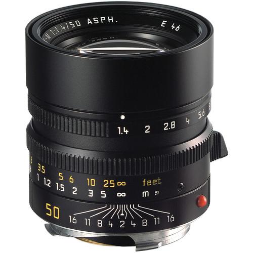Leica 50mm f/1.4 Summilux M Aspherical Manual Focus Lens 11891, Leica, 50mm, f/1.4, Summilux, M, Aspherical, Manual, Focus, Lens, 11891