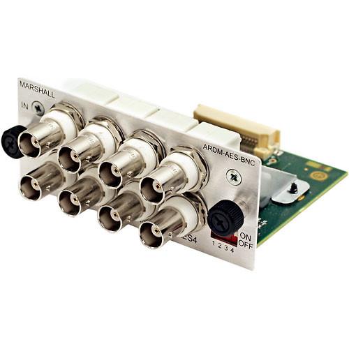 Marshall Electronics ARDM-AES-BNC Input Module ARDM-AES-BNC
