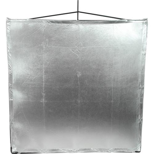 Matthews RoadFlag Fabric, Silver Lame 48x48