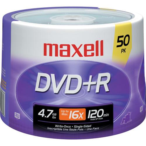 Maxell  DVD R 4.7GB, 16x Disc (50) 639013