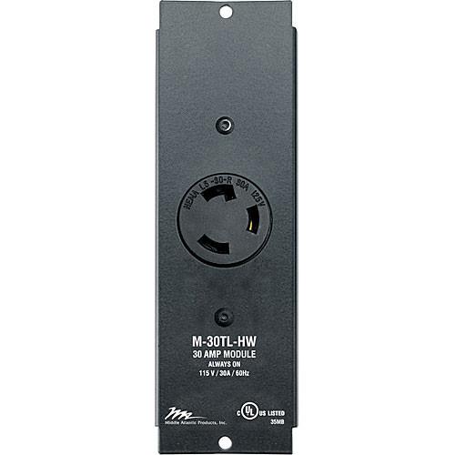 Middle Atlantic M-30TL-HW 30A Hard-Wired Switchable M-30TL-HW