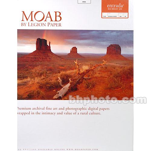 Moab Entrada Rag Bright 300 Paper R08-ERB300172225, Moab, Entrada, Rag, Bright, 300, Paper, R08-ERB300172225,