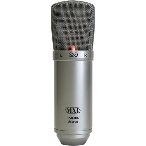 MXL USB.007 Stereo Condenser Microphone with USB USB 007, MXL, USB.007, Stereo, Condenser, Microphone, with, USB, USB, 007,